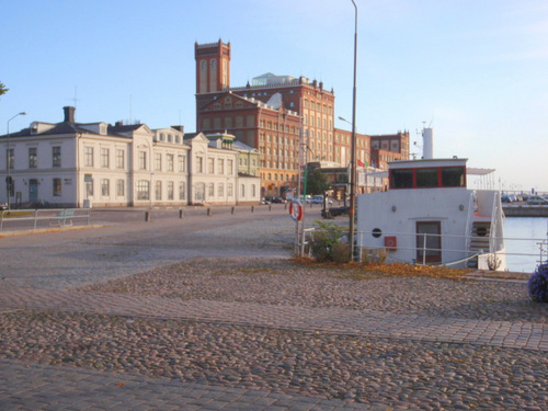 Kalmar water front.